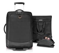Everki Trolley (EKB420) pour ordinateur portable de 15 à 18,4 pouces avec divers compartiments organisés afin de rendre votre voyage confortable; noir