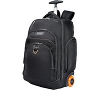 EVERKI Grand Sac à Dos à roulettes avec Compartiment réglable de 33 à 44 cm, EKP122B-ECO Atlas Wheeled 2, Noir, 43,2 cm