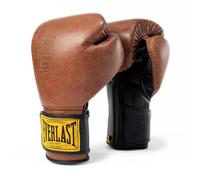 Everlast 1910 Gants de Boxe | Gants avancés pour Homme et Femme | Crochet et Boucle avec Mousse Triple Couche et Support de Poignet pour la prévention des blessures | Entraînement aux Sacs Lourds et