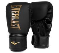 Everlast Gants de boxe Cardio Elite S/M Or/Noir – Pouce ouvert, sangle, mousse double