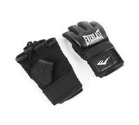 Everlast Core Everstrike MMA Gloves (M), Black Training Gloves for Pad Work & Sparring, High Flex Panels, Foam Padded Knuckles and Double Wrap Compression Closure System - Authentic Gear