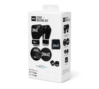 Everlast Core Kit de Mitaines (S/M), Gants de Boxe en Simili Cuir, Mitaines de Frappe & Bandages 305 cm - Travail aux Mitaines, Fitness, MMA & Kickboxing