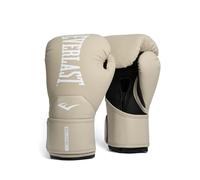Everlast Elite 2 12oz Boxing Gloves, Champagne Boxing Gloves for Bags, Mitt Work & Sparring, Hook and Loop Strap, Ergonomic Grip Bar, Split-Style Foam Combination - Authentic Gear