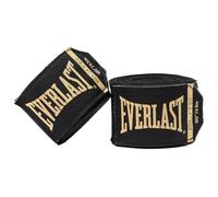 Everlast Elite Boxing Hand Wraps 180" Black/Gold