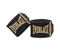 Everlast Elite Boxing Hand Wraps 180" Black/Gold