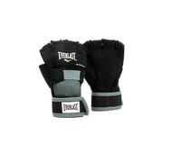Everlast EverGel Hand Wraps (Black, Medium)
