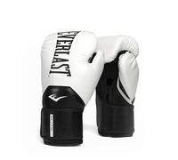 Everlast Gants de Boxe Elite 2, Blanc/Noir, 473 g