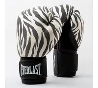 Everlast Gants de Boxe Spark Unisexe Adultes, Motif Zèbre, Noir et Blanc 12OZ