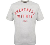 Everlast Greatness Within T-Shirt Mens Gris/Rouge S Male