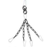 Everlast Heavy Wgt Chain, Attache Sac De Frappe, Silver, T Uni