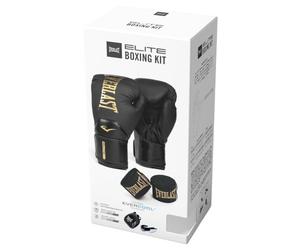 Everlast Kit de démarrage Elite, Noir/Or, 10oz