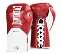 Everlast MX Elite Pro Fight Gants de boxe | Fabriqués à la main au Mexique | 226,8 g | Rouge