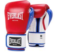 Everlast Powerlock Og Advanced Training Glove Hook & Loop Rouge/Blanc/Bleu 14oz Unisex