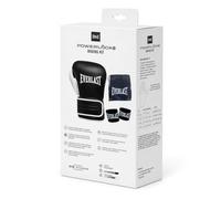 Everlast Powerlock OG Kit d'entraînement (16 oz), Gants Powerlock pour Sacs & Bandages 120 cm - Travail avancé aux Mitaines, Sparring, MMA & Kickboxing