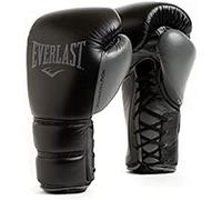 Everlast Powerlock 2 Pro Lace Gants de Boxe Unisexes pour Adulte Noir 14 oz