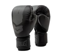 Everlast Prospect 2 6oz Kids Boxing Gloves (Ages 8-12) Grey/Black Boxing Gloves for Bags & Mitt Work, Soft Interior Lining, Hook & Loop System, and Ventilated Palms - Authentic Gear