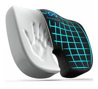 Everlasting Comfort Coussin de Siège en Mousse à Mémoire de Forme - Coussin pour Chaise de Bureau, Voyage, Voiture, Soutien Lombaire pour la Conduite - Coussin Portable pour Chaise et Bureau, Gaming