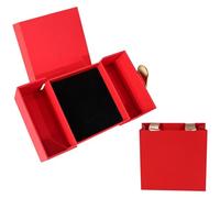 Everlasting Love Coffret cadeau Motif cœur romantique Double ouverture avec fermeture forte force de fixation Comprend une pochette cadeau, une carte de vœux et une boîte intérieure, cadeaux pour