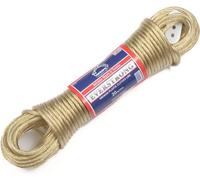 Everlasto Everstrong Corde à Linge en PVC avec Noyau en Acier 4,7 mm x 20 m