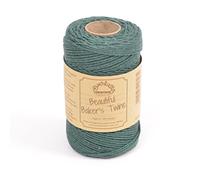 Everlasto Ficelle en Coton Solide Vert Mousse 100 m