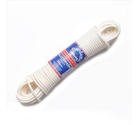 EVERLASTO Kleenwash Corde à Linge en PVC Blanc 4,8 mm x 20 m