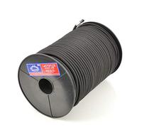 EVERLASTO Lastoflex Corde élastique Anti-Chocs Noir 8 mm x 100 m