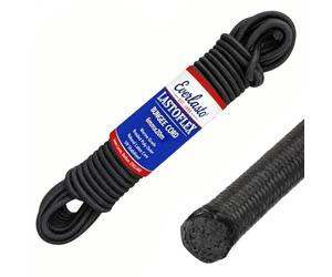 EVERLASTO Lastoflex Corde élastique pour élastique Noir 6 mm 20 m