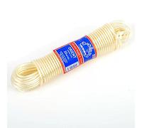 EVERLASTO Orient Corde à Linge en PVC Transparent 100 m Épaisseur 4,8 mm