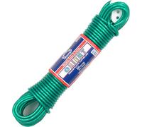 EVERLASTO Quality 20m 'Orient' PVC Clothes/Washing Line 4.8mm Thick (GREEN)