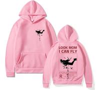 EVERLUCK Travis Hiphop Sweat à capuche Scott Wish You Were Here Unisexe Look Astroworld Mom I Can Fly Sweatshirts pour femmes et hommes, 07 Fly Travis, M