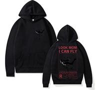 EVERLUCK Travis Hiphop Sweat à capuche Scott Wish You Were Here Unisexe Look Astroworld Mom I Can Fly Sweatshirts pour femmes et hommes, 04 Fly Travis, L