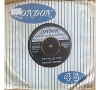 EVERLY BROTHERS - EVERLY BROTHERS 7"Single - When Will I Be Loved/Be-Bop-A-Lula,1958
