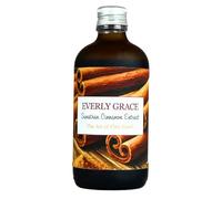 Everly Grace Bio Sumatran Cinnamon Extract, essence de cannelle traditionnelle hautement concentrée, cannelle pour la pâtisserie, concentré de cannelle végétalien à base d'écorce de cannelle