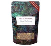 Everly Grace Chai Bio Oriental Tea Express - Infusion Ayurvédique Épicée et Aromatique - Sans Théine et sans Arômes Artificiels - Idéal pour Chai Latte et Thé Glacé