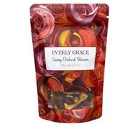 Everly Grace Infusion de Fruits Bio Sunny Orchard Blossom - Mélange Fruité Pomme, Ananas et Canneberges - Sans Théine - Délicieux Chaud ou en Thé Glacé