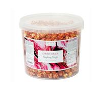 Everly Grace Popcorn - Raspberry Drizzle, 600 g - Seau de popcorn à la framboise, cerise acérola et betterave de notre manufacture à Augsbourg, Allemagne