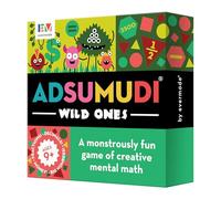 Evermade Adsumudi Jeu de mathématiques - Wild Ones - Le Jeu très Amusant pour Les Enfants pour dompter Les Fractions, Les décimaux, l'argent, Les Grands Chiffres et Les mathématiques mentales - Idéal