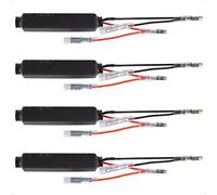 Evermotor 4pcs DC 12V 21W Moto LED Clignotants Décodeur SMD Câbles LED Mini Indicateurs Lumière Résistance Adaptateur Erreur Solution