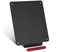 Evermotor Support de Plaque Moto avec Catadioptre 30°, Maintien Stable | 180×200mm Universel, Aluminium 3mm, Réflecteur 100mm, Léger, Antivibration, Moto, Scooter, Cyclomoteur, Quad