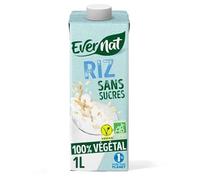 EVERNAT - Douceur riz sans sucres 1L - Vente à l'unité - meilleure offre