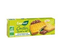 Evernat - Gateaux Goûters Chocolat Lait 225G