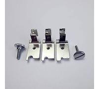 Evernice 3 Tige basse Ganseur Cordon de passepoil Pied pour Singer Pfaff Juki Viking 1/20,3 cm 3/40,6 cm 1/10,2 cm