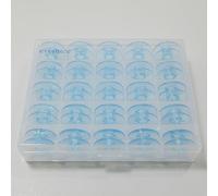 evernice Lot de 25 bobines en plastique pour PFAFF Hobby 303 Select 150 Freestyle 1527 Creative 2124 ++