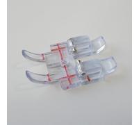 evernice Pied de matelassage transparent 6,35 mm pour PFAFF Freestyle Creative Ambition #820883096