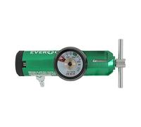 EverOne Mini régulateur d'oxygène avec clé, 0-25 litres par min, manchon en laiton, connexion CGA 870, manchon en laiton