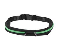 Everpertuk Sac Banane Sport étanche Running Belt, Ceinture de Course Taille Jogging élastique, Banane Sacoche Homme/Femme Telephone pour Gym, Jogging, Escalade, Voyage (Randonnée Vert)