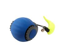 EverPinger Balle Interactive pour Chat Jouet Automatique Déplacement Intelligente Balle à Queue Matière Silicone Résistante Convient Au Compagnon Animaux Intérie, Bleu