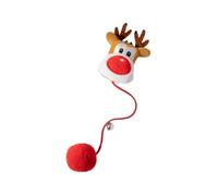 EverPinger Jouet Chat Corde Morsure Jouet Chat Interactif Jouet Chat Détente Corde Accessoire en Coton Doux Soutien Activité Physique Interaction Propriétaire, D