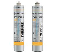 Everpure - Filtre Eau Potable - Lot de 2 Unites - Reduction du Chlore, des Saveurs et Odeurs, Filtration Particules jusqu' 1/2 Microns