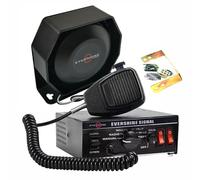 Evershine Signal 100W sirène de Police Kit système de sonorisation 7 Tons Avertissement sirène d’Urgence pour véhicules dépanneur UTV ATV Van Voiture POV RV 12V